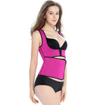 Corset Modelador com Decote, Colete Modelador com Faixa Absorvente de Suor para a Cintura, S, M, XXXL, L, XL, XXL