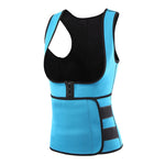 Corset Modelador com Decote, Colete Modelador com Faixa Absorvente de Suor para a Cintura, S, M, XXXL, L, XL, XXL