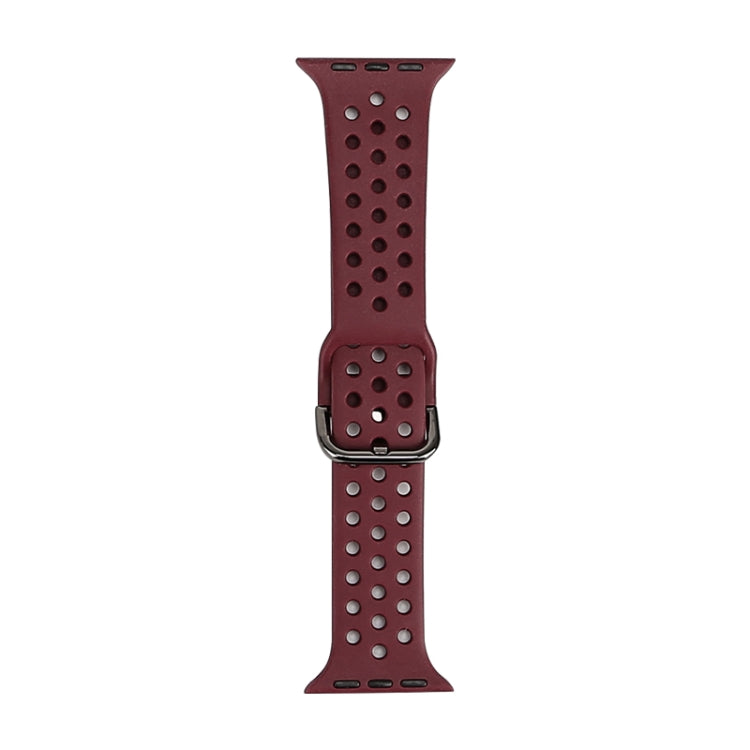 Correia de substituição em silicone para Apple Watch Series, 7 45mm / 6 & SE & 5 & 4 44mm / 3 & 2 & 1 42mm