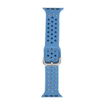 Correia de substituição em silicone para Apple Watch Series, 7 45mm / 6 & SE & 5 & 4 44mm / 3 & 2 & 1 42mm