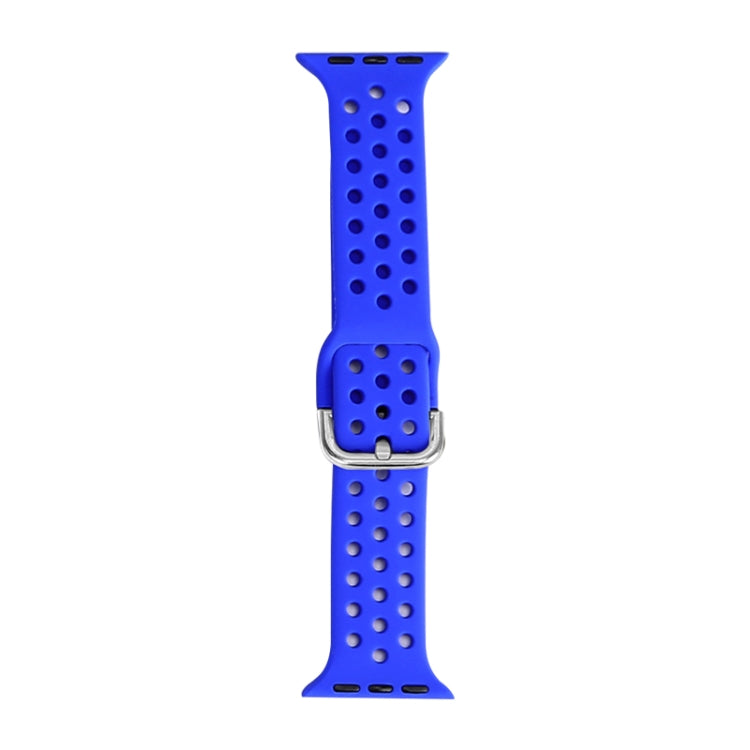 Correia de substituição em silicone para Apple Watch Series, 7 45mm / 6 & SE & 5 & 4 44mm / 3 & 2 & 1 42mm