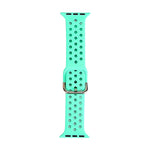 Correia de substituição em silicone para Apple Watch Series, 7 45mm / 6 & SE & 5 & 4 44mm / 3 & 2 & 1 42mm