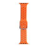Correia de substituição em silicone para Apple Watch Series, 7 45mm / 6 & SE & 5 & 4 44mm / 3 & 2 & 1 42mm