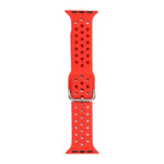 Correia de substituição em silicone para Apple Watch Series, 7 45mm / 6 & SE & 5 & 4 44mm / 3 & 2 & 1 42mm
