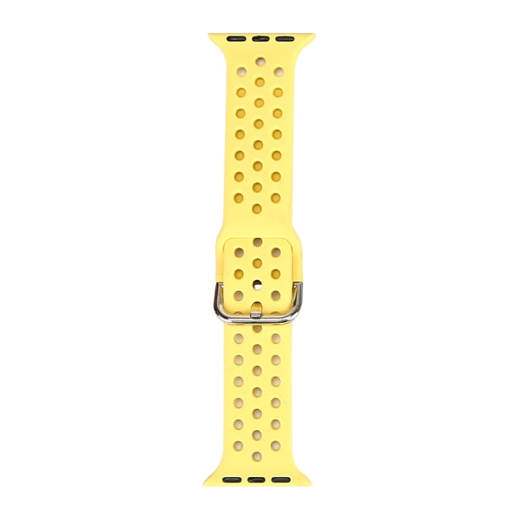 Correia de substituição em silicone para Apple Watch Series, 7 45mm / 6 & SE & 5 & 4 44mm / 3 & 2 & 1 42mm