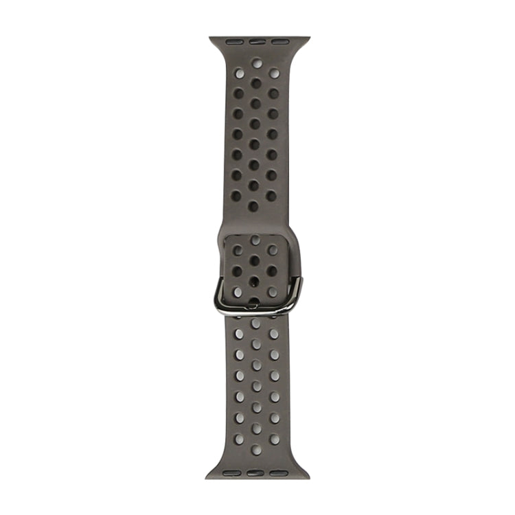 Correia de substituição em silicone para Apple Watch Series, 7 45mm / 6 & SE & 5 & 4 44mm / 3 & 2 & 1 42mm