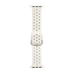 Correia de substituição em silicone para Apple Watch Series, 7 45mm / 6 & SE & 5 & 4 44mm / 3 & 2 & 1 42mm