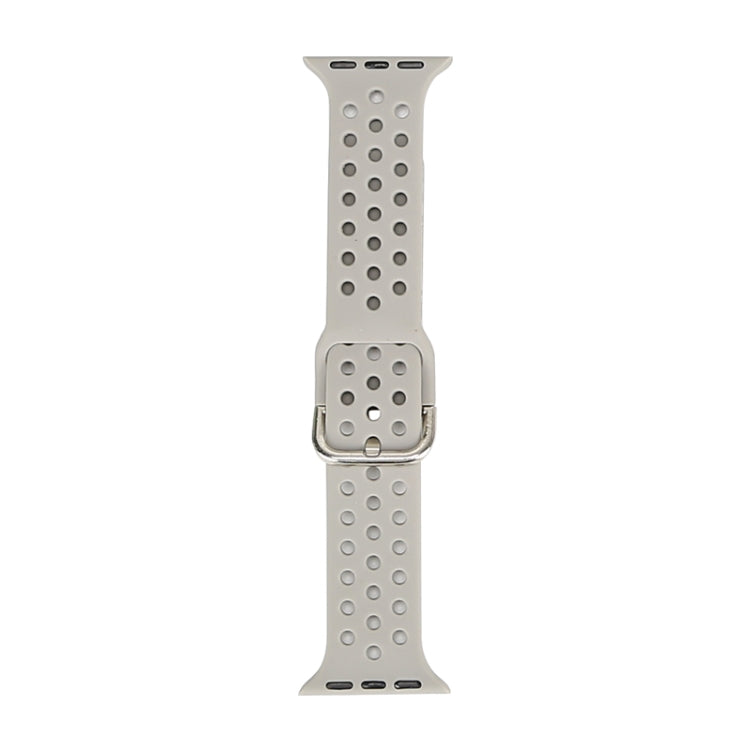 Correia de substituição em silicone para Apple Watch Series, 7 45mm / 6 & SE & 5 & 4 44mm / 3 & 2 & 1 42mm