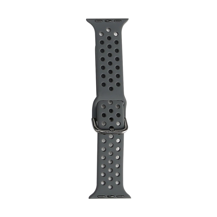Correia de substituição em silicone para Apple Watch Series, 7 45mm / 6 & SE & 5 & 4 44mm / 3 & 2 & 1 42mm