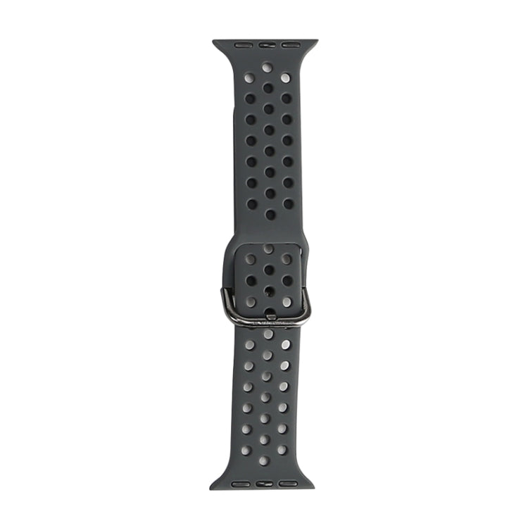 Correia de substituição em silicone para Apple Watch Series, 7 45mm / 6 & SE & 5 & 4 44mm / 3 & 2 & 1 42mm
