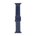 Correia de substituição em silicone para Apple Watch Series, 7 45mm / 6 & SE & 5 & 4 44mm / 3 & 2 & 1 42mm