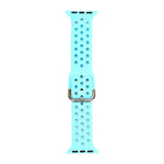 Correia de substituição em silicone para Apple Watch Series, 7 45mm / 6 & SE & 5 & 4 44mm / 3 & 2 & 1 42mm