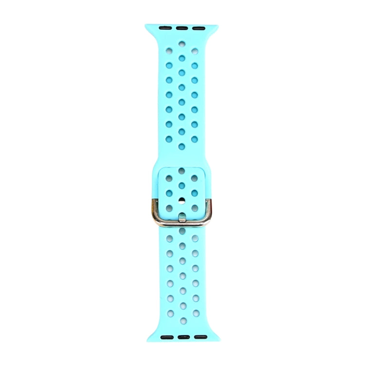 Correia de substituição em silicone para Apple Watch Series, 7 45mm / 6 & SE & 5 & 4 44mm / 3 & 2 & 1 42mm