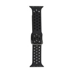 Silicone Replacement Watchband For Apple Watch Series, 7 41mm / 6 & SE & 5 & 4 40mm / 3 & 2 & 1 38mm