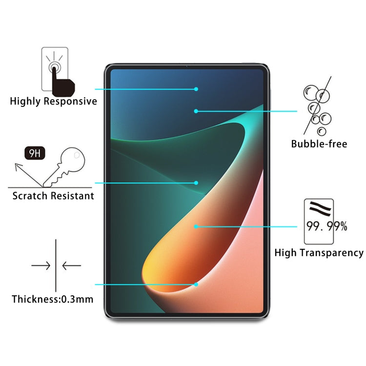 Para Xiaomi Mi Pad 5 / 5 Pro Protector de Ecrã PET HD de Ecrã Completo, Para Xiaomi Mi Pad 5 / 5 Pro (1 UNIDADE)