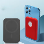 Capa Ultra-Fina de Silicone Magsafing para Bateria Magsafe