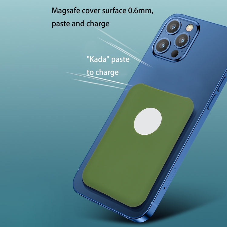 Capa Ultra-Fina de Silicone Magsafing para Bateria Magsafe