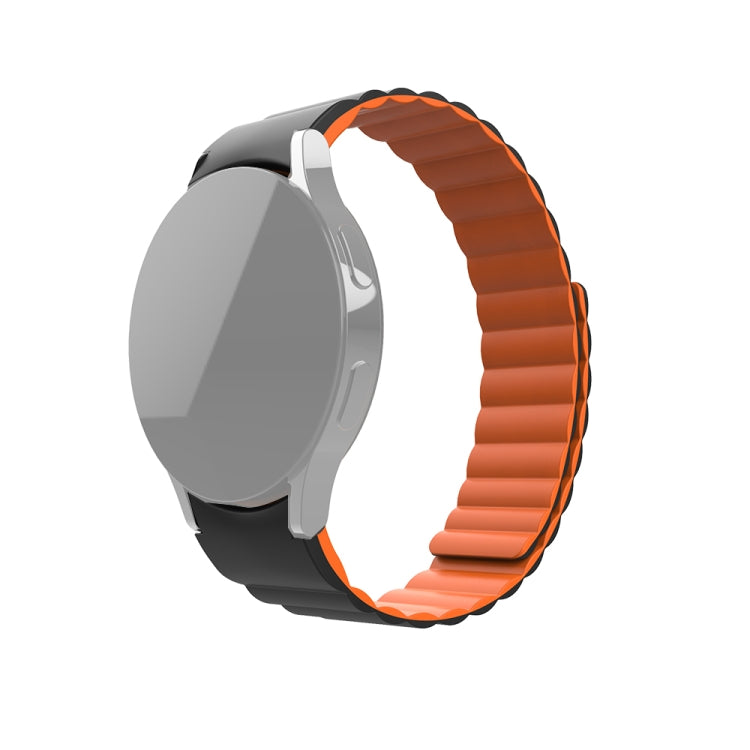 Correia de substituição magnética em silicone, para Samsung Galaxy Watch4 40mm / 44mm