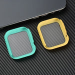 Capa protetora resistente a choques em PC + vidro temperado com caixa embalada para Apple Watch 44mm (Laranja), para Apple Watch Series 6 / 5 / 4 / Watch SE 40mm, para Apple Watch Series 3 & 2 & 1 38mm