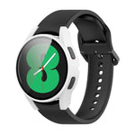 Capa Protetora para PC com Filme de Vidro Temperado, Para Samsung Galaxy Watch4 40mm, Para Samsung Galaxy Watch4 44mm