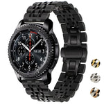 Seven-beads Steel Replacement Strap Watchband, 20mm Women Version, 22mm Men Version