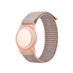 Pulseira de Nylon Anti-riscos e Amortecedora com Capa Protetora TPU, Para AirTag