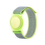 Pulseira de Nylon Anti-riscos e Amortecedora com Capa Protetora TPU, Para AirTag