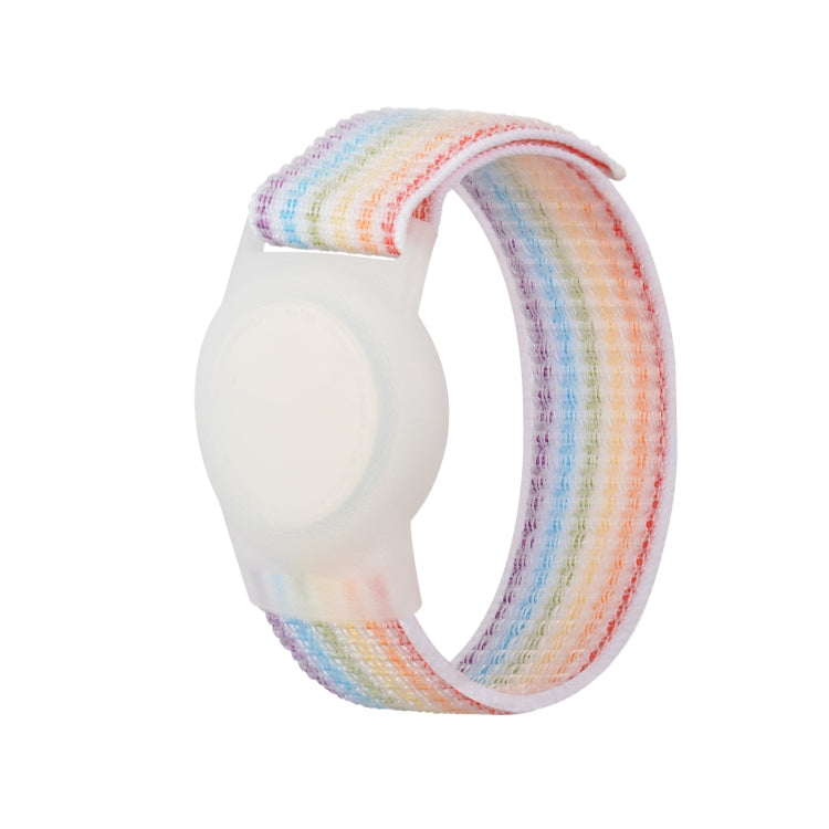 Pulseira de Nylon Anti-riscos e Amortecedora com Capa Protetora TPU, Para AirTag