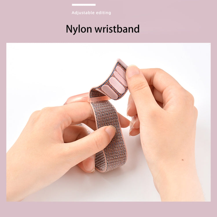 Pulseira de Nylon Anti-riscos e Amortecedora com Capa Protetora TPU, Para AirTag