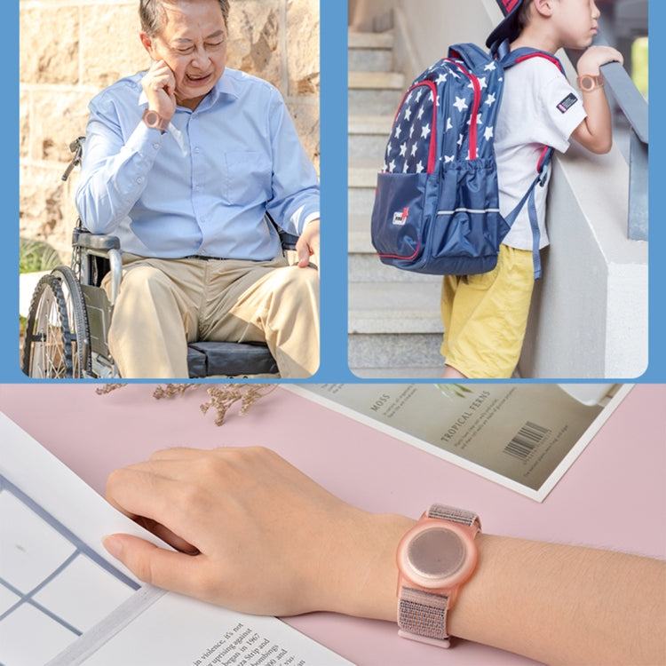 Pulseira de Nylon Anti-riscos e Amortecedora com Capa Protetora TPU, Para AirTag