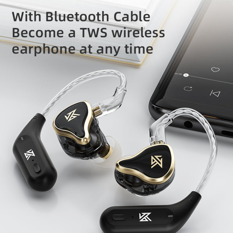 KZ ZAS Auricular com Fio Intra-auricular de Ferro em Anel de 16 Unidades, Versão Standard ZAS (Branco), Versão Standard ZAS (Preto), Versão com Microfone ZAS (Branco), Versão com Microfone ZAS (Preto)