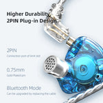 KZ ZAX Auricular Desportivo Gaming com Fio Intra-auricular de Ferro em Anel de 16 Unidades, Versão Standard ZAX (Prateado), Versão Standard ZAX (Preto), Versão com Microfone ZAX (Prateado), Versão com Microfone ZAX (Preto)