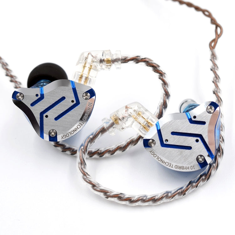 KZ ZS10 Pro 10-unit Ring Iron Gaming In-ear Wired Earphone,, ZS10 Pro Mic Version(Streamer Blue), ZS10 Pro Mic Version(Glare Gold), ZS10 Pro Mic Version(Purple), ZS10 Pro Mic Version(Diamond Blue), ZS10 Pro Standard Version(Black)                      ...