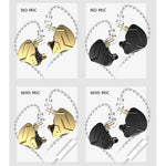 KZ ZSN Pro X Auricular com Fio Intra-auricular de Ferro em Anel com Unidade Híbrida de Metal, Versão Standard ZSN Pro X (Preto), Versão Standard ZSN Pro X (Dourado), Versão com Microfone ZSN Pro X (Preto), Versão com Microfone ZSN Pro X (Dourado)