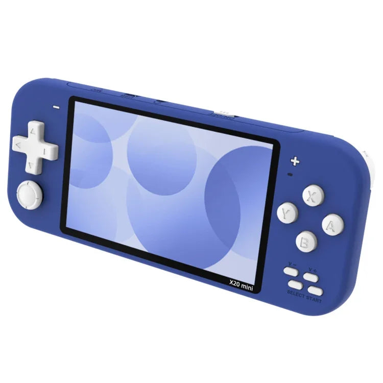 Consola de Jogos Clássicos Portátil X20 mini com Ecrã de 4,3 polegadas e Memória de 8GB, X20 mini / Amarelo, X20 mini / Verde, X20 mini / Azul, X20 mini / Cinzento