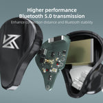 KZ SA08 Auricular TWS Bluetooth Intra-auricular com Quatro Unidades 5BA Balance Armature Sem Fios, SA08