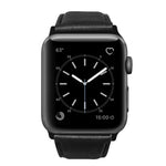 Bracelete de Relógio em Pele Genuína com Cera de Óleo, Para Apple Watch Série 8&7 41mm / SE 2&6&SE&5&4 40mm / 3&2&1 38mm, Para Apple Watch Série 7 41mm / 6 & SE & 5 & 4 40mm / 3 & 2 & 1 38mm