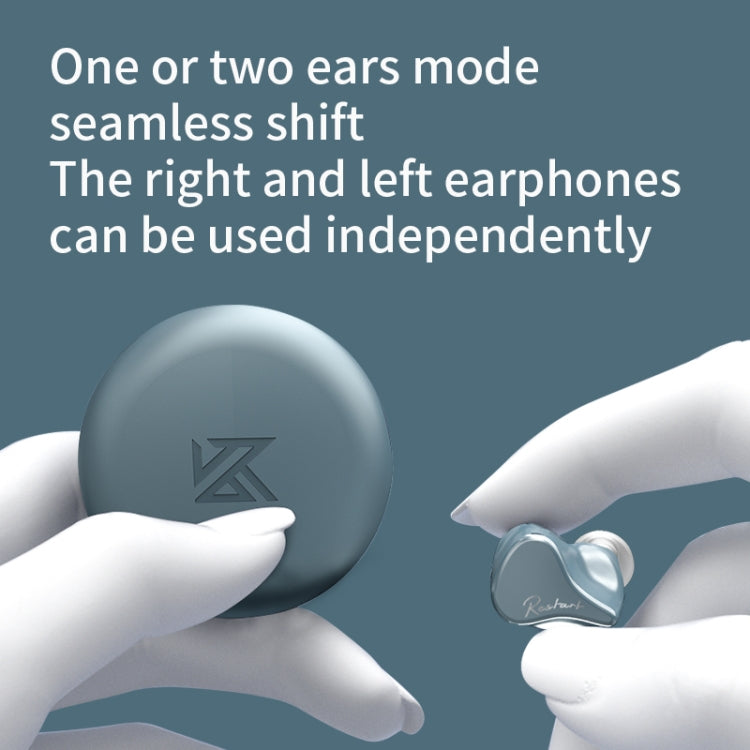 Auricular Desportivo Intra-auricular Sem Fios com Tecnologia Híbrida 1DD+1BA Bluetooth 5.2