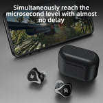 KZ Z3 Auricular TWS Intra-auricular com Tecnologia Híbrida 1DD+1BA Bluetooth 5.2 com Redução de Ruído para Desporto