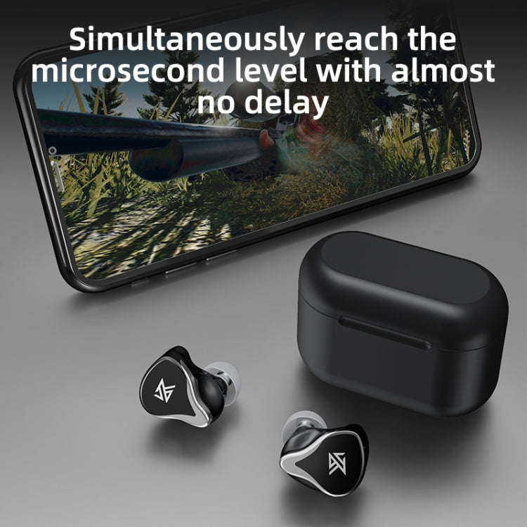 KZ Z3 Auricular TWS Intra-auricular com Tecnologia Híbrida 1DD+1BA Bluetooth 5.2 com Redução de Ruído para Desporto