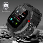 RedPepper Protetor de Ecrã Impermeável IP68 + Bracelete + Capa Protetora, Para Apple Watch Série 6 / 5 / 4 / Watch SE 44mm