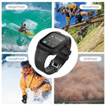 RedPepper Protetor de Ecrã Impermeável IP68 + Bracelete + Capa Protetora, Para Apple Watch Série 6 / 5 / 4 / Watch SE 44mm