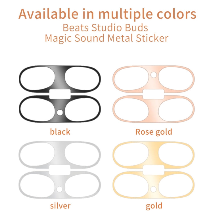 Autocolante Protetor Metálico Magic Sound para Auricular Bluetooth Sem Fios, Para Beats Studio Buds