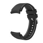 Correia de Substituição em Silicone com Costura, Para Samsung Galaxy Watch4 / Watch4 Classic