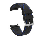 Correia de Substituição em Silicone com Costura, Para Samsung Galaxy Watch4 / Watch4 Classic