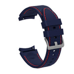 Correia de Substituição em Silicone com Costura, Para Samsung Galaxy Watch4 / Watch4 Classic