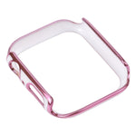 Capa protetora de relógio em PC com eletroplating bicolor, para Apple Watch Series 6 / 5 / 4 / Watch SE 44mm, para Apple Watch Series 3 & 2 & 1 42mm, para Apple Watch Series 6 / 5 / 4 / Watch SE 40mm