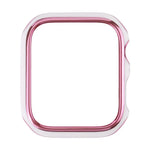 Capa protetora para relógio em PC com eletroforese bicolor, para Apple Watch Series 3 & 2 & 1 38mm