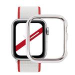 Capa protetora para relógio em PC com eletroforese bicolor, para Apple Watch Series 3 & 2 & 1 38mm