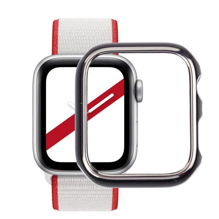 Capa protetora para relógio em PC com eletroforese bicolor, para Apple Watch Series 3 & 2 & 1 38mm